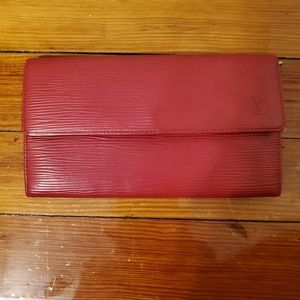 Louis Vuitton Epi Leather Wallet